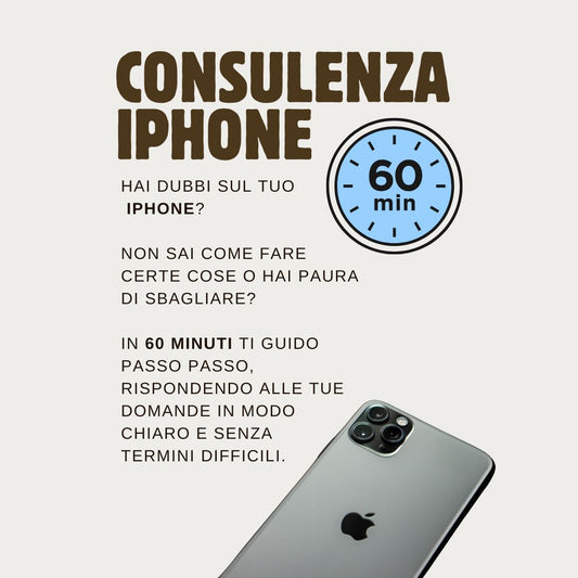 Consulenza iPhone – 30 minuti