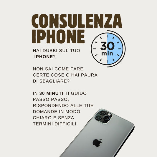 Consulenza iPhone – 30 minuti